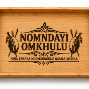 Personalized wooden Tray (M)